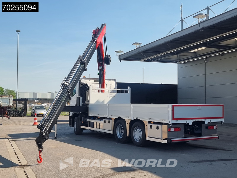 New Dropside/ Flatbed truck, Crane truck Renault T 440 6X2 2024 NL reg. possible Palfinger PK24.001 SLD Crane Lift+Lenkasche Euro 6: picture 5