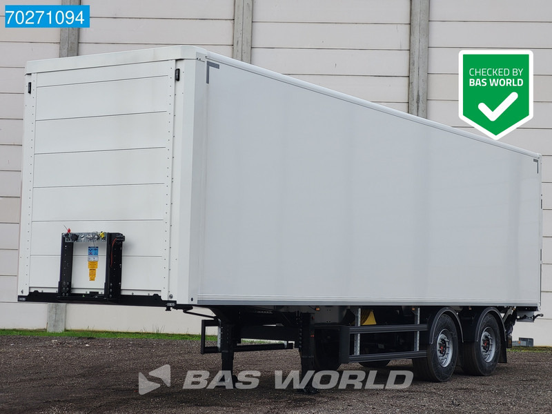 SYSTEM TRAILERS LPRS18 City - Steering Axle Tailgate SAF - Closed box semi-trailer: picture 1 SYSTEM TRAILERS LPRS18 City - Steering Axle Tailgate SAF - Closed box semi-trailer: picture 1