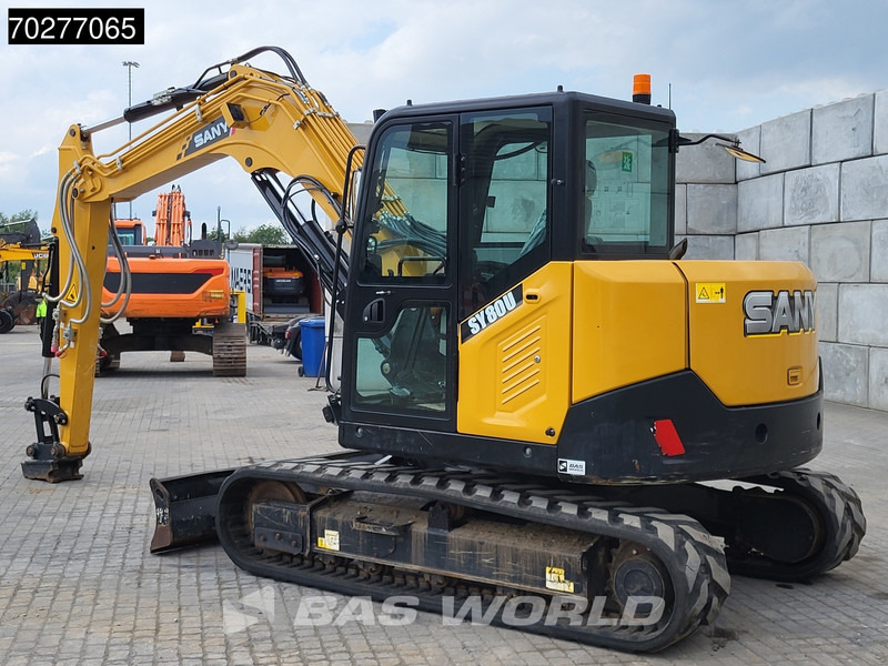 Sany SY80U - Mini excavator: picture 2 Sany SY80U - Mini excavator: picture 2
