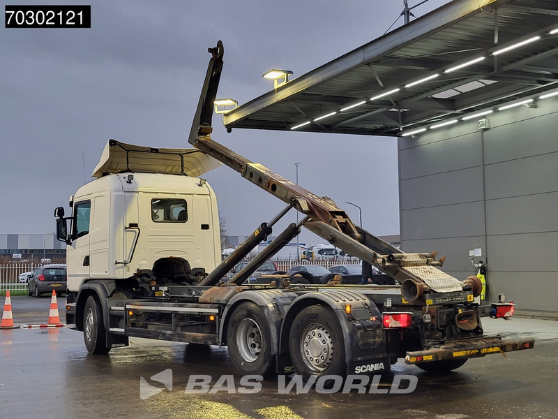 Scania G410 6X2 20tons Meiller containersystem Lift+steering Axle Retarder Euro 6 - Hook lift truck: picture 2 Scania G410 6X2 20tons Meiller containersystem Lift+steering Axle Retarder Euro 6 - Hook lift truck: picture 2