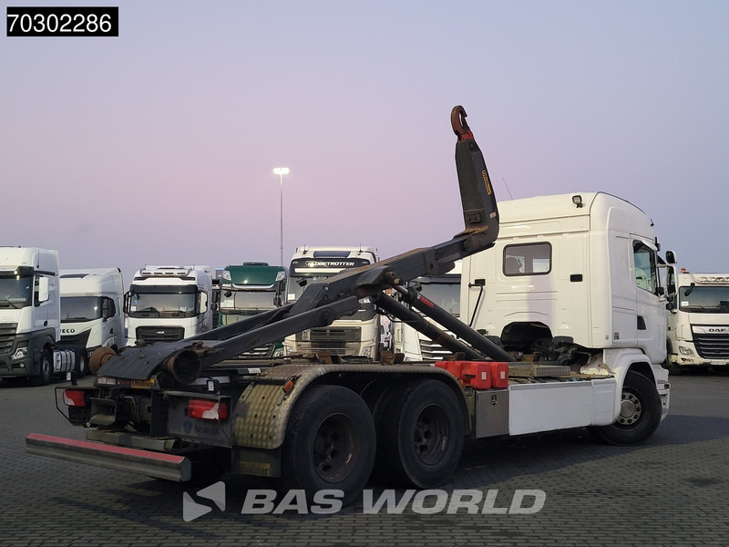 Scania G450 6X2 HIAB XR21Z59 containersystem 3-pedals Retarder Lift-Axle Euro 6 - Hook lift truck: picture 5 Scania G450 6X2 HIAB XR21Z59 containersystem 3-pedals Retarder Lift-Axle Euro 6 - Hook lift truck: picture 5
