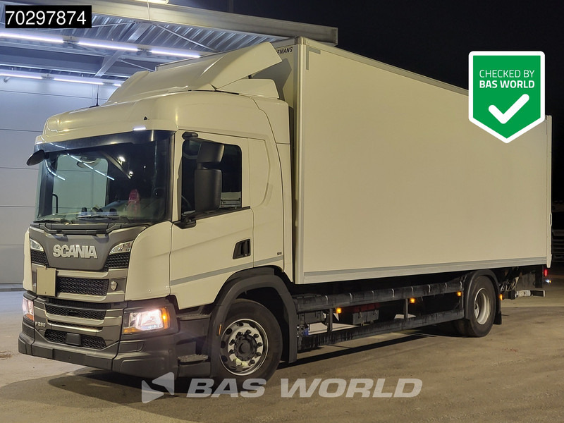 Scania P280 4X2 19.5tonner 2000kg Ladebordwand Automatic Airco Euro 6 - Box truck: picture 1 Scania P280 4X2 19.5tonner 2000kg Ladebordwand Automatic Airco Euro 6 - Box truck: picture 1