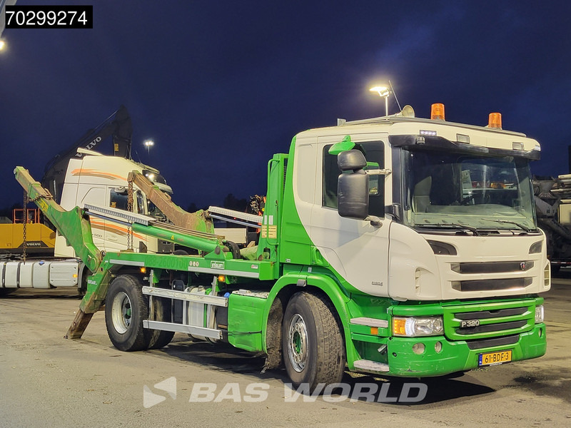 Scania P320 4X2 HYVA NG2014TA Skiploader Automatic Euro 6 - Skip loader truck: picture 3 Scania P320 4X2 HYVA NG2014TA Skiploader Automatic Euro 6 - Skip loader truck: picture 3