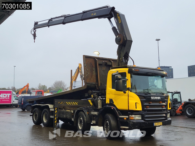 Scania P380 8X2 Palfinger PK32080 Crane Kran cable system Automatic Euro 3 - Cable system truck, Crane truck: picture 3 Scania P380 8X2 Palfinger PK32080 Crane Kran cable system Automatic Euro 3 - Cable system truck, Crane truck: picture 3
