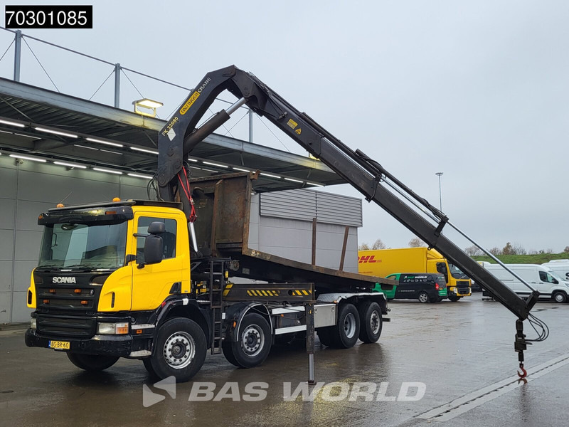 Scania P380 8X2 Palfinger PK32080 Crane Kran cable system Automatic Euro 3 - Cable system truck, Crane truck: picture 5 Scania P380 8X2 Palfinger PK32080 Crane Kran cable system Automatic Euro 3 - Cable system truck, Crane truck: picture 5