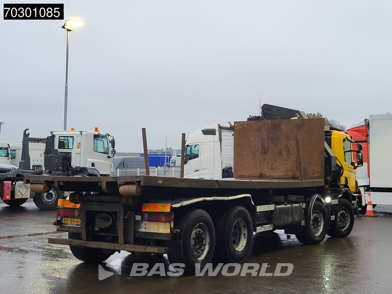 Cable system truck, Crane truck Scania P380 8X2 Palfinger PK32080 Crane Kran cable system Automatic Euro 3: picture 11