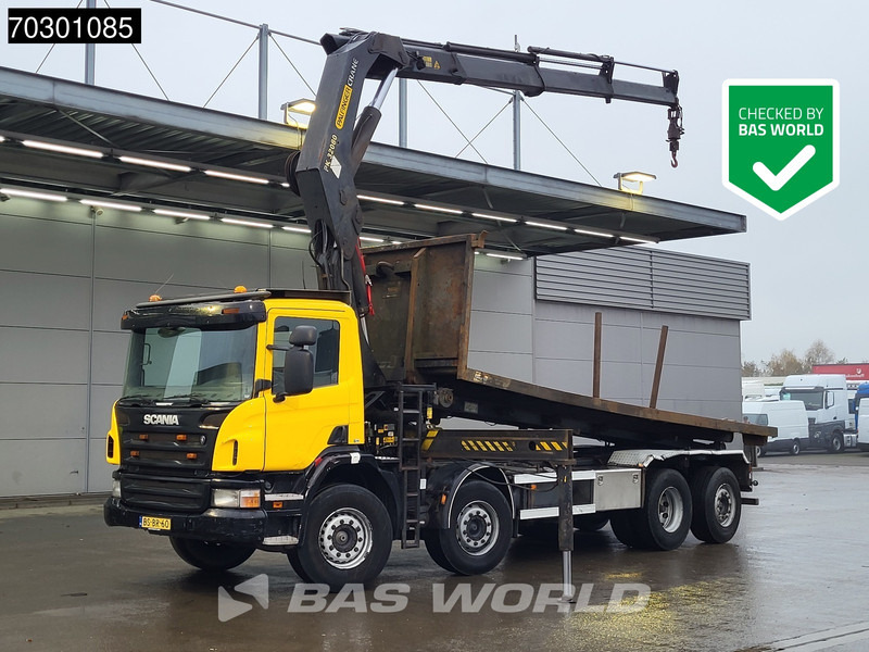 Scania P380 8X2 Palfinger PK32080 Crane Kran cable system Automatic Euro 3 - Cable system truck, Crane truck: picture 1 Scania P380 8X2 Palfinger PK32080 Crane Kran cable system Automatic Euro 3 - Cable system truck, Crane truck: picture 1