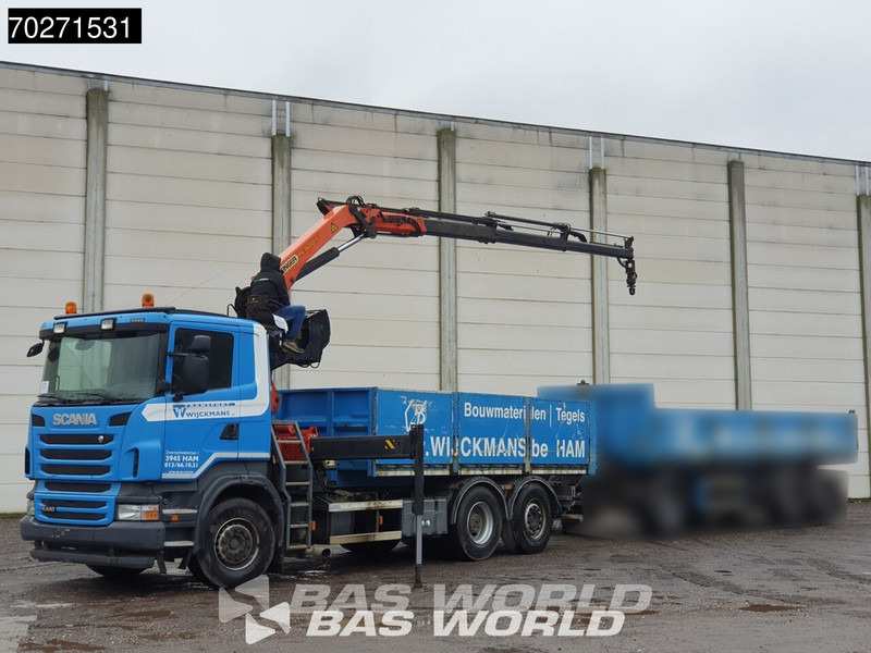 Scania R440 6X2 Palfinger PK16001 Crane Kran Lift+Lenkachse Euro 5 - Dropside/ Flatbed truck, Crane truck: picture 5 Scania R440 6X2 Palfinger PK16001 Crane Kran Lift+Lenkachse Euro 5 - Dropside/ Flatbed truck, Crane truck: picture 5