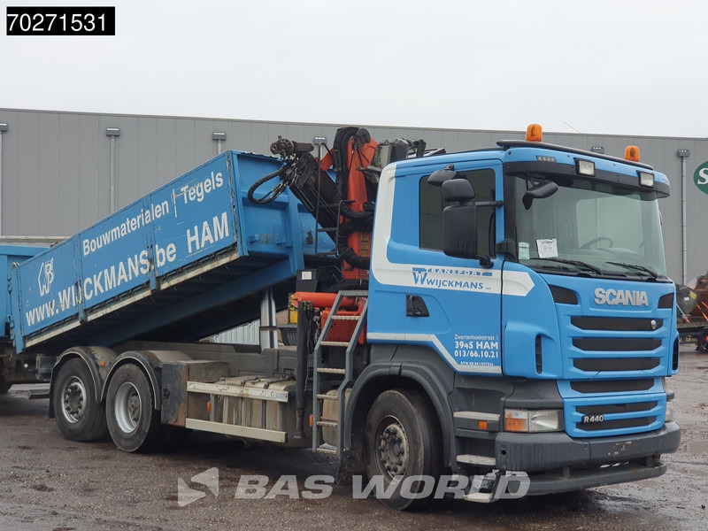Scania R440 6X2 Palfinger PK16001 Crane Kran Lift+Lenkachse Euro 5 - Dropside/ Flatbed truck, Crane truck: picture 3 Scania R440 6X2 Palfinger PK16001 Crane Kran Lift+Lenkachse Euro 5 - Dropside/ Flatbed truck, Crane truck: picture 3