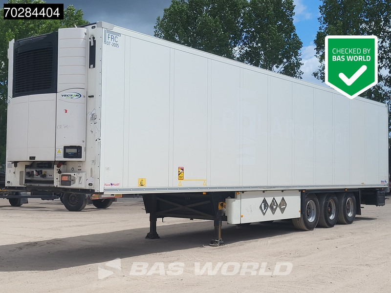 Schmitz Cargobull 3 axles Doppelverdampfer Doppelstock Blumenbreit Palettenkasten - Refrigerator semi-trailer: picture 1 Schmitz Cargobull 3 axles Doppelverdampfer Doppelstock Blumenbreit Palettenkasten - Refrigerator semi-trailer: picture 1