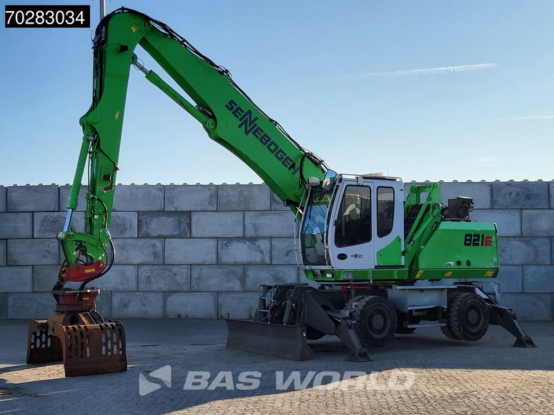 Sennebogen 821E MAGNET SYSTEM - Waste/ Industry handler: picture 2 Sennebogen 821E MAGNET SYSTEM - Waste/ Industry handler: picture 2
