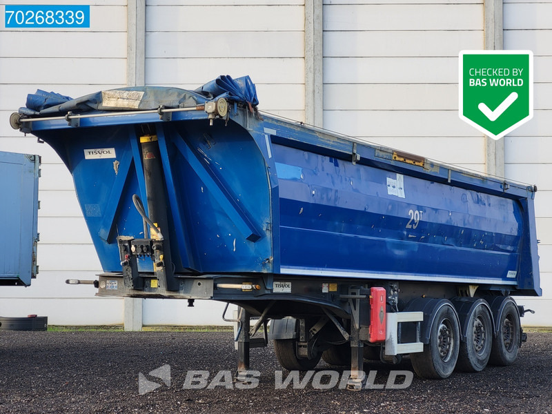 TISVOL A-890150-EAL VR 3 axles 29m3 Liftachse ALU - Tipper semi-trailer: picture 1 TISVOL A-890150-EAL VR 3 axles 29m3 Liftachse ALU - Tipper semi-trailer: picture 1