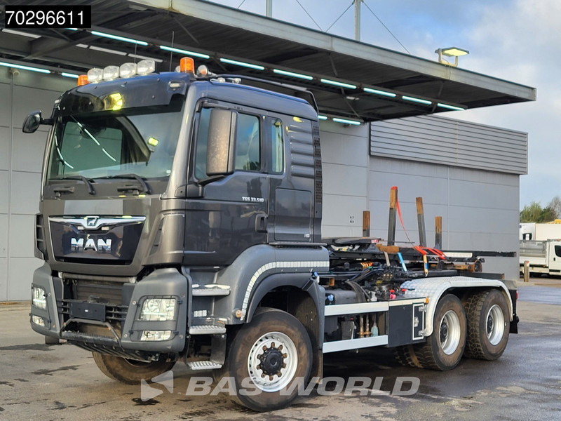 Tractor unit MAN TGS 33.510 TGS 6X6 Tractorhead + hooklift 20t AJK 5th wheel Wechselsystem Retarder Automatic: picture 15
