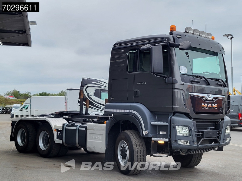 Tractor unit MAN TGS 33.510 TGS 6X6 Tractorhead + hooklift 20t AJK 5th wheel Wechselsystem Retarder Automatic: picture 9