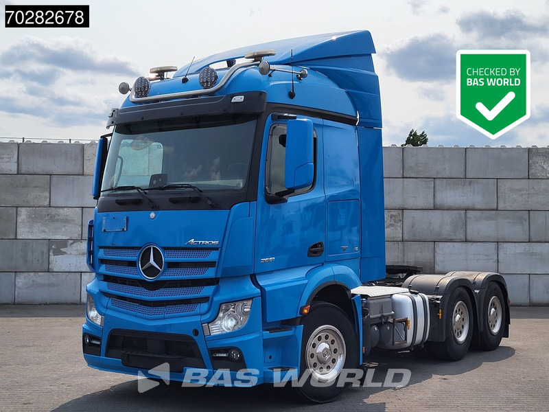 Mercedes-Benz Actros 2651 6X4 StreamSpace Retarder 2x Tanks Big-Axle ADR Xenon Hydraulik - Tractor unit: picture 1 Mercedes-Benz Actros 2651 6X4 StreamSpace Retarder 2x Tanks Big-Axle ADR Xenon Hydraulik - Tractor unit: picture 1