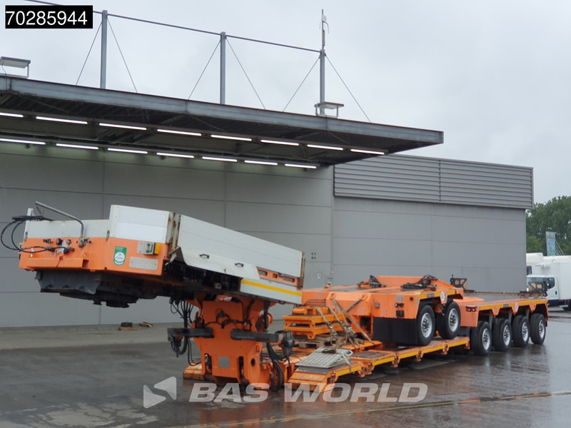 Tractor unit Mercedes-Benz Actros 8X4 180T GigaSpace Retarder Hydrauliek BigAxle Alcoa´s // Lowbed Trailer / 6 Axles / Hydraulic Pendle Axles / Extendable: picture 7