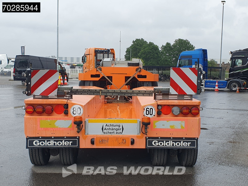 Tractor unit Mercedes-Benz Actros 8X4 180T GigaSpace Retarder Hydrauliek BigAxle Alcoa´s // Lowbed Trailer / 6 Axles / Hydraulic Pendle Axles / Extendable: picture 17