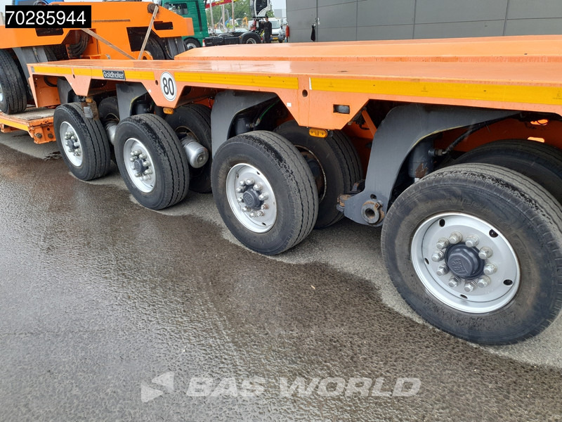 Tractor unit Mercedes-Benz Actros 8X4 180T GigaSpace Retarder Hydrauliek BigAxle Alcoa´s // Lowbed Trailer / 6 Axles / Hydraulic Pendle Axles / Extendable: picture 20