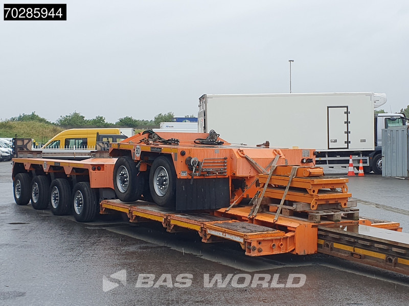 Tractor unit Mercedes-Benz Actros 8X4 180T GigaSpace Retarder Hydrauliek BigAxle Alcoa´s // Lowbed Trailer / 6 Axles / Hydraulic Pendle Axles / Extendable: picture 18
