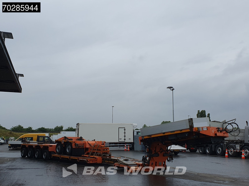 Tractor unit Mercedes-Benz Actros 8X4 180T GigaSpace Retarder Hydrauliek BigAxle Alcoa´s // Lowbed Trailer / 6 Axles / Hydraulic Pendle Axles / Extendable: picture 9