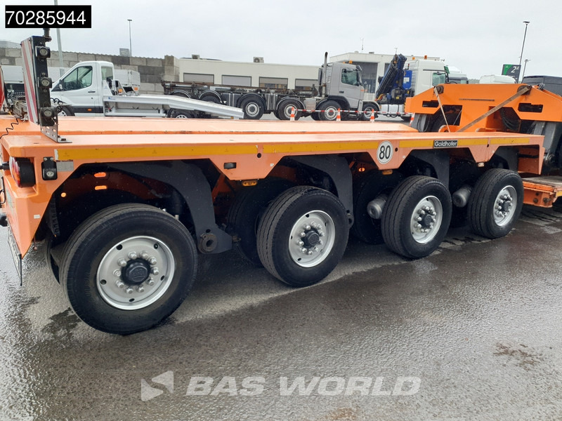 Tractor unit Mercedes-Benz Actros 8X4 180T GigaSpace Retarder Hydrauliek BigAxle Alcoa´s // Lowbed Trailer / 6 Axles / Hydraulic Pendle Axles / Extendable: picture 19