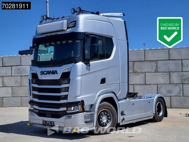 Scania S500 4X2 Retarder 2x Tanks Full-Air Standklima LED - Tractor unit: picture 1 Scania S500 4X2 Retarder 2x Tanks Full-Air Standklima LED - Tractor unit: picture 1