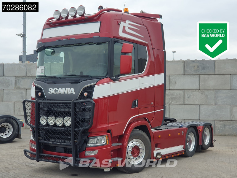 Tractor unit Scania S650 S 6X2 Special Interior! Full-Air Retarder 2xTanks Liftachse ACC LED Navi: picture 1