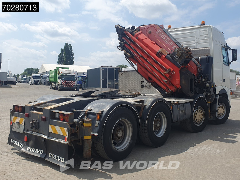 Tractor unit Volvo FH 460 FH 8X4 Manual Fassi F900A XP.27 Crane+Winch Big-Axle Lenkachse Kran Euro 3: picture 11