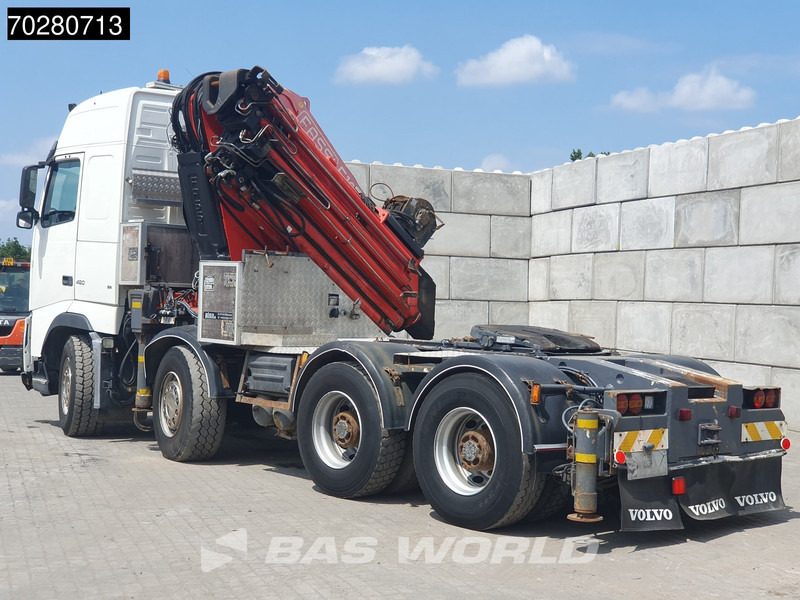 Tractor unit Volvo FH 460 FH 8X4 Manual Fassi F900A XP.27 Crane+Winch Big-Axle Lenkachse Kran Euro 3: picture 9