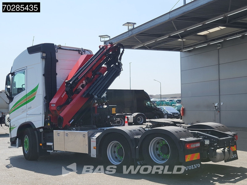 Tractor unit Volvo FH 500 FH 6X4 Full-Air Liftachse HMF 2820K-RCS Crane+JIB Remote Control I-ParkCool VDS LED Kran: picture 11