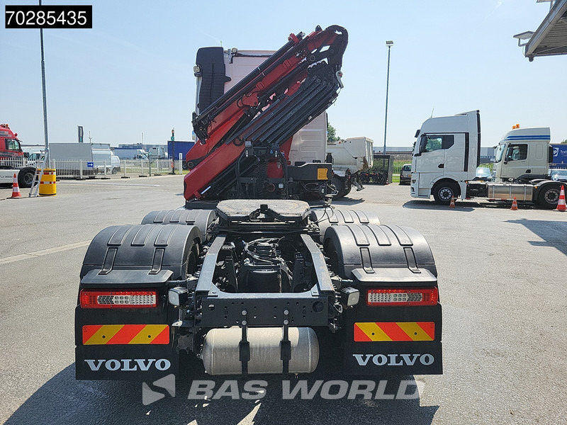 Tractor unit Volvo FH 500 FH 6X4 Full-Air Liftachse HMF 2820K-RCS Crane+JIB Remote Control I-ParkCool VDS LED Kran: picture 17