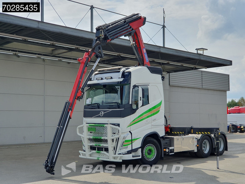 Tractor unit Volvo FH 500 FH 6X4 Full-Air Liftachse HMF 2820K-RCS Crane+JIB Remote Control I-ParkCool VDS LED Kran: picture 8