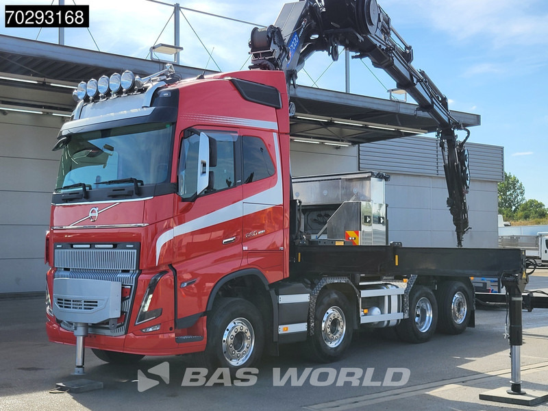 Volvo FH16 650 FH16 8X2 Tractorhead HMF 7020K-RCS Crane + Fly-Jib Lift+Steering Axle Navi ACC - Tractor unit: picture 5 Volvo FH16 650 FH16 8X2 Tractorhead HMF 7020K-RCS Crane + Fly-Jib Lift+Steering Axle Navi ACC - Tractor unit: picture 5