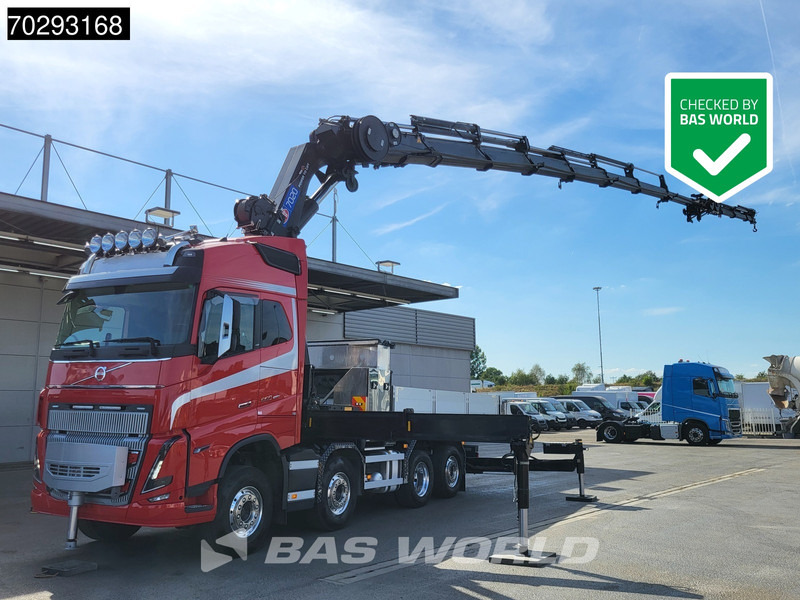 Volvo FH16 650 FH16 8X2 Tractorhead HMF 7020K-RCS Crane + Fly-Jib Lift+Steering Axle Navi ACC - Tractor unit: picture 1 Volvo FH16 650 FH16 8X2 Tractorhead HMF 7020K-RCS Crane + Fly-Jib Lift+Steering Axle Navi ACC - Tractor unit: picture 1