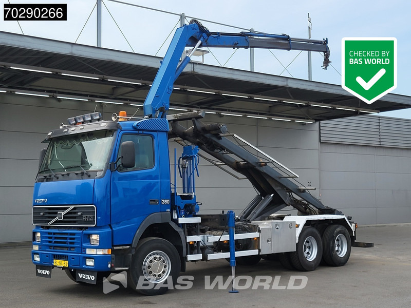 Volvo FH12 380 6X2 NL-Truck HMF 1463K2 Crane Steelsuspension Lift-Axle Manual Euro 3 - Truck, Crane truck: picture 1 Volvo FH12 380 6X2 NL-Truck HMF 1463K2 Crane Steelsuspension Lift-Axle Manual Euro 3 - Truck, Crane truck: picture 1