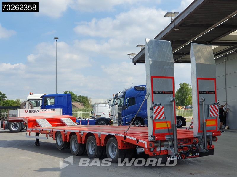 Vega STANDARD LOWBED 2 axles Lift + 2xLenkachse Hydraulic Ramps - Low loader semi-trailer: picture 2 Vega STANDARD LOWBED 2 axles Lift + 2xLenkachse Hydraulic Ramps - Low loader semi-trailer: picture 2