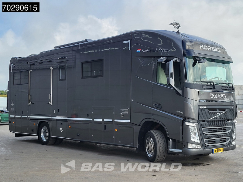 Horse truck Volvo FH 420 FH 4X2 NL-Truck STX Horse truck + Living 4 Horses Navi ACC Euro 6: picture 10