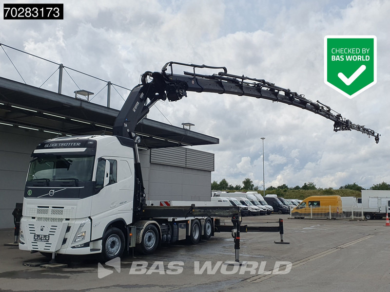Volvo FH 460 8X2 Effer 1000 9S/6S Crane Kran Winch JIB Lift-Lenkachse Euro 6 - Dropside/ Flatbed truck, Crane truck: picture 1 Volvo FH 460 8X2 Effer 1000 9S/6S Crane Kran Winch JIB Lift-Lenkachse Euro 6 - Dropside/ Flatbed truck, Crane truck: picture 1