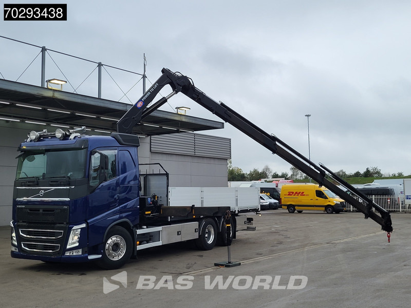 Volvo FH 500 FH 6X2 HMF 2620K-RC Crane Xenon Lift+Steering-Axle Automatic Euro 6 - Dropside/ Flatbed truck, Crane truck: picture 5 Volvo FH 500 FH 6X2 HMF 2620K-RC Crane Xenon Lift+Steering-Axle Automatic Euro 6 - Dropside/ Flatbed truck, Crane truck: picture 5