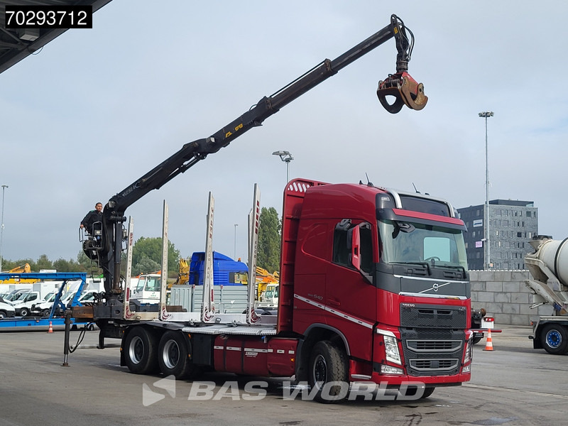 Volvo FH 540 FH 6X4 Kesla 2112ZT Crane Retarder Big-Axle I-ParkCool Xenon Euro 6 - Timber truck, Crane truck: picture 3 Volvo FH 540 FH 6X4 Kesla 2112ZT Crane Retarder Big-Axle I-ParkCool Xenon Euro 6 - Timber truck, Crane truck: picture 3