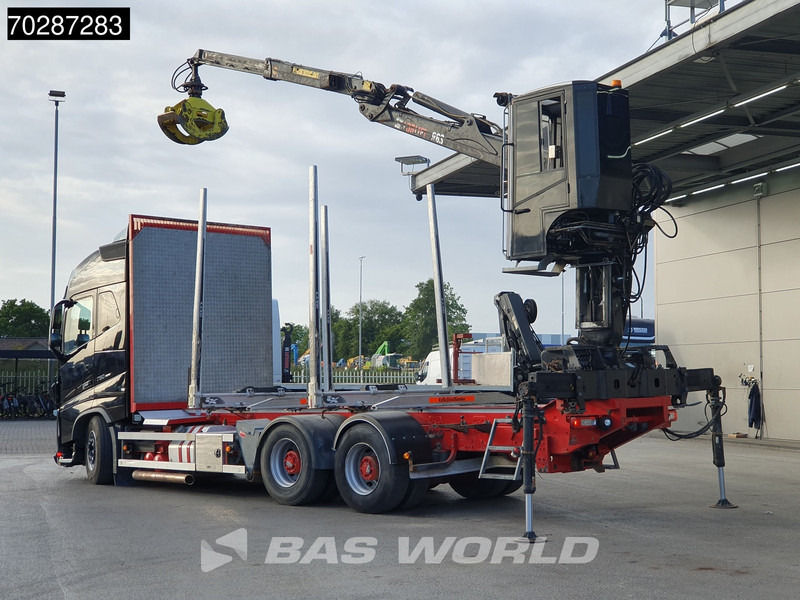 Volvo FH16 750 FH16 6X4 HIAB E96S 79 Crane Retarder Dynamic-Steering Euro 6 - Timber truck, Crane truck: picture 2 Volvo FH16 750 FH16 6X4 HIAB E96S 79 Crane Retarder Dynamic-Steering Euro 6 - Timber truck, Crane truck: picture 2