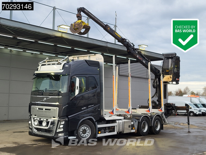 Volvo FH16 750 FH16 6X4 HIAB LOGLIFT F108S 83 Wood crane Retarder VEB+ Big-Axle Euro 6 - Timber truck, Crane truck: picture 1 Volvo FH16 750 FH16 6X4 HIAB LOGLIFT F108S 83 Wood crane Retarder VEB+ Big-Axle Euro 6 - Timber truck, Crane truck: picture 1