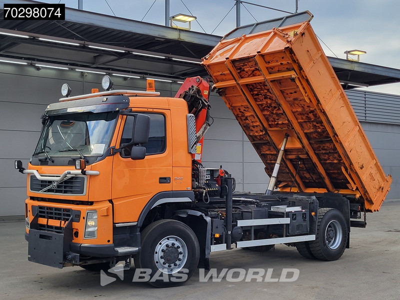 Volvo FM 340 FM 4X4 4x4 Crane Palfinger PK10501 Tipper Big-Axle Full Steel - Tipper, Crane truck: picture 3 Volvo FM 340 FM 4X4 4x4 Crane Palfinger PK10501 Tipper Big-Axle Full Steel - Tipper, Crane truck: picture 3