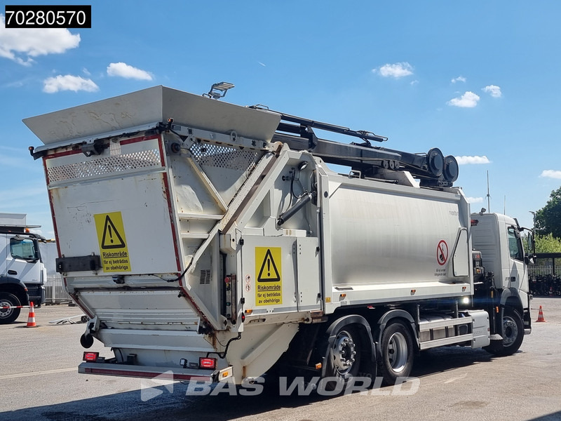 Garbage truck Volvo FM 370 6X2 Hiab X-Hipro 162 Kran GeesinkNorba Lift+Lenkachse VEB Euro 6: picture 16