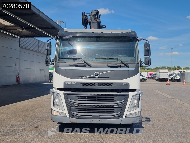 Garbage truck Volvo FM 370 6X2 Hiab X-Hipro 162 Kran GeesinkNorba Lift+Lenkachse VEB Euro 6: picture 14