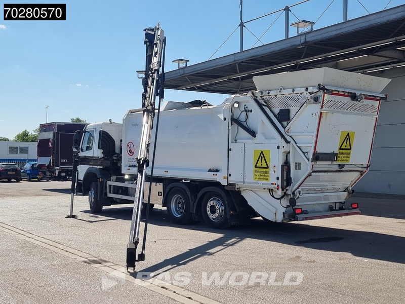 Garbage truck Volvo FM 370 6X2 Hiab X-Hipro 162 Kran GeesinkNorba Lift+Lenkachse VEB Euro 6: picture 6