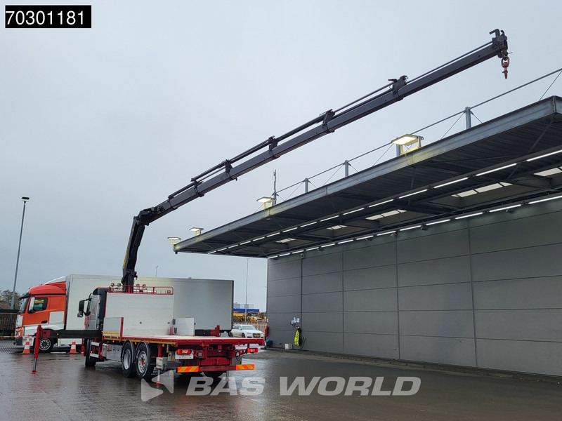 Volvo FM 410 FM 6X2 Palfinger PK 26002-EH E Kran Crane Lift +steering axle Automatic Euro 6 - Dropside/ Flatbed truck, Crane truck: picture 2 Volvo FM 410 FM 6X2 Palfinger PK 26002-EH E Kran Crane Lift +steering axle Automatic Euro 6 - Dropside/ Flatbed truck, Crane truck: picture 2