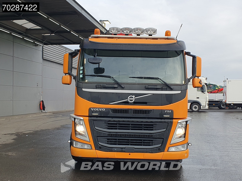 Tipper, Crane truck Volvo FM 420 6X2 HMF 2120 K 4 Crane Lift+lenkasche Euro 6: picture 9