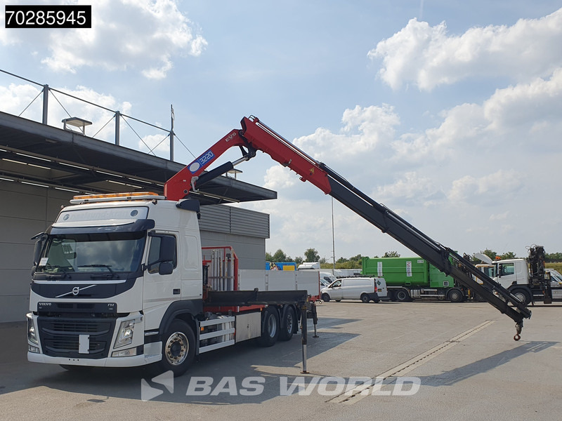 Volvo FM 500 6X2 HMF 3220-K7 Crane Kran Lift-Steering Axle Euro 6 - Dropside/ Flatbed truck, Crane truck: picture 5 Volvo FM 500 6X2 HMF 3220-K7 Crane Kran Lift-Steering Axle Euro 6 - Dropside/ Flatbed truck, Crane truck: picture 5