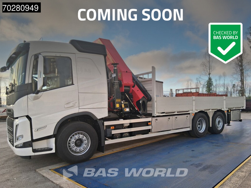 Volvo FM 500 6X2 NEW! Palfinger PK41002 EH-E Kran Crane Lift-steering Axle Euro 6 - Dropside/ Flatbed truck, Crane truck: picture 1 Volvo FM 500 6X2 NEW! Palfinger PK41002 EH-E Kran Crane Lift-steering Axle Euro 6 - Dropside/ Flatbed truck, Crane truck: picture 1